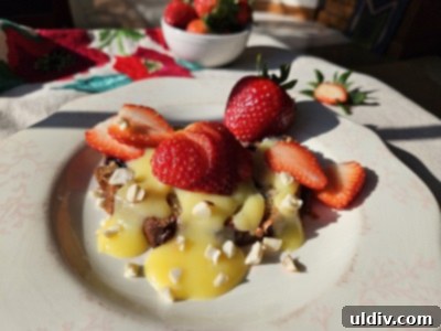 Keep Bananas Fresh Longer 7 Banana bread topped with lemon curd and fruit