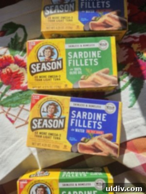 Healthy Bites and Beyond 3 Season Sardines in a tin, ready to eat