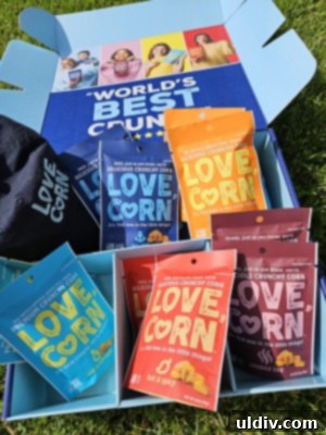 Healthy Bites and Beyond 7 LOVE CORN Sea Salt flavor bag