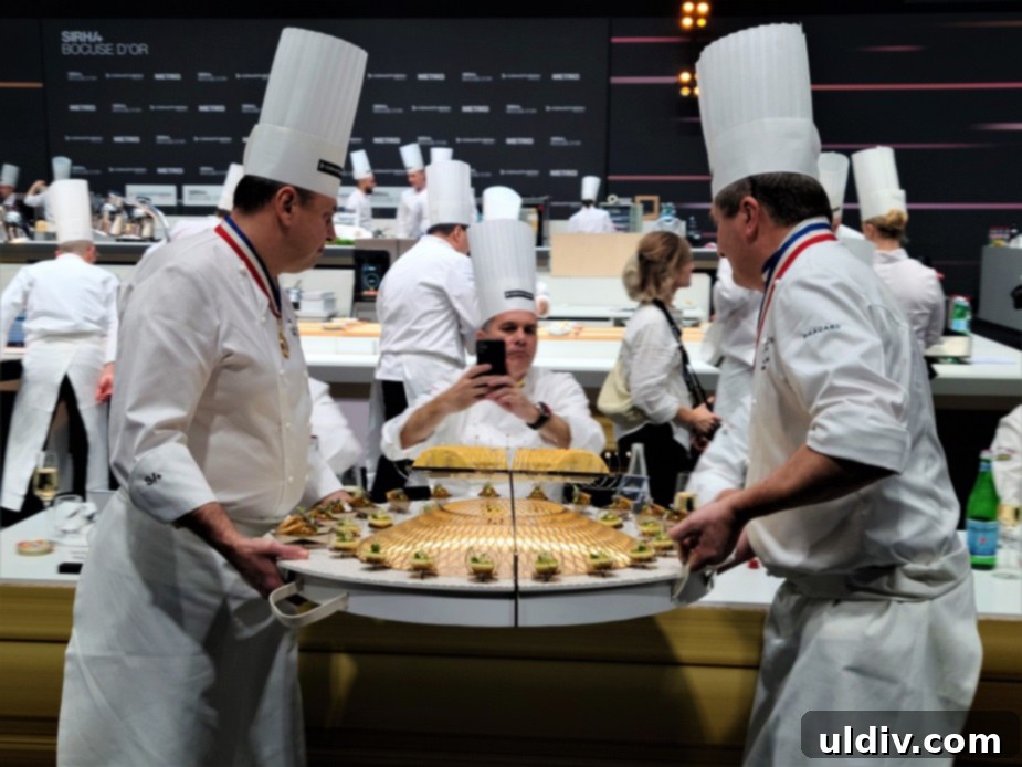 Bocuse d'Or 2025: What's Next? 3 Chef Stefani de Palma and Commis Bradley Waddle, representing Team USA, proudly posing after their victory at the Americas Selection event.