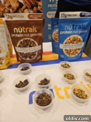 The 2025 Restaurant Association Summit 32 Nutrail granola, a wholesome and tasty snack option