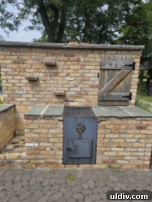 Weber's Open-Air Kitchen 15 Intricate brickwork of the historical fireplace