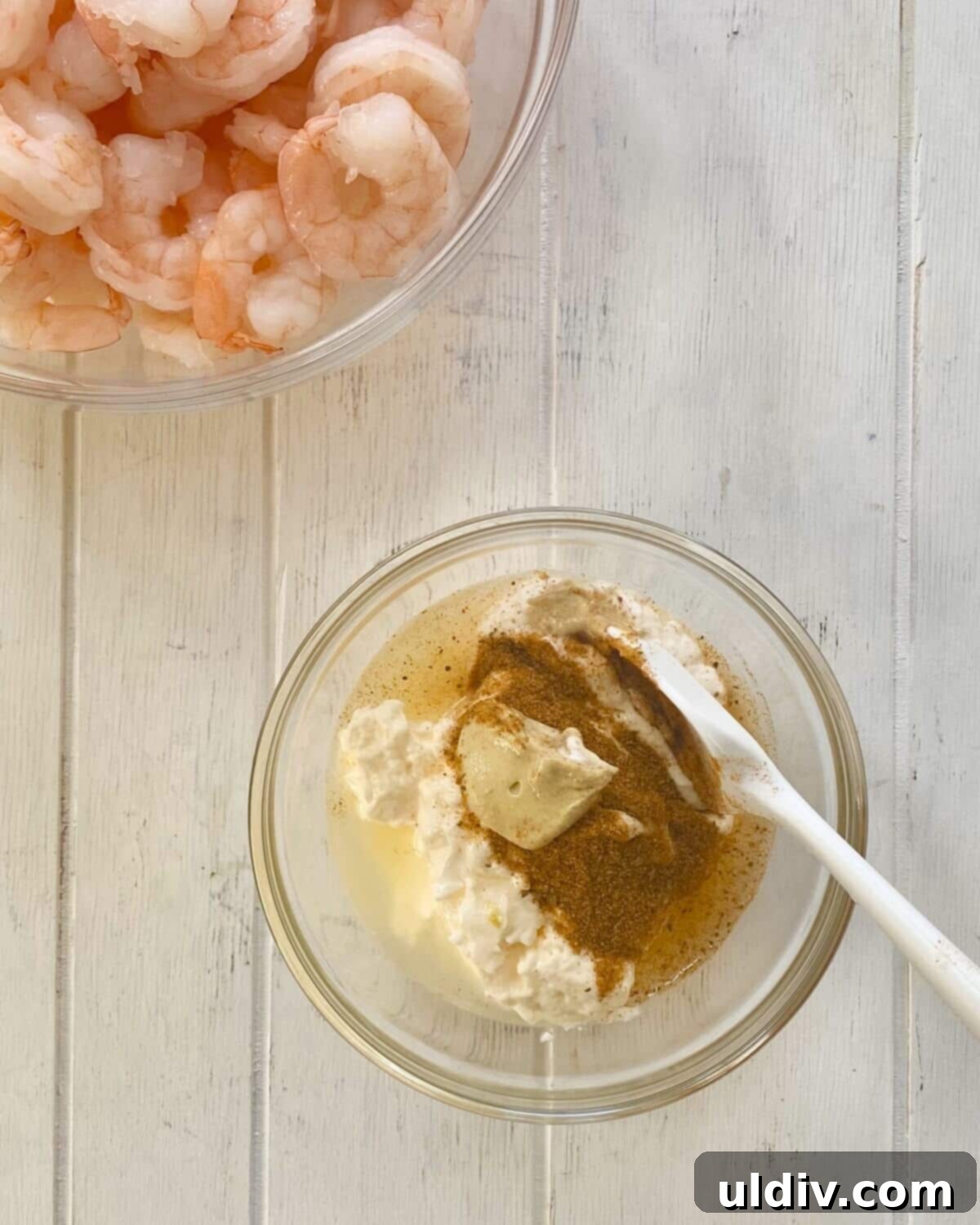 Quick Old Bay Shrimp Salad Sensation 9 ingredients for Old Bay dressing.