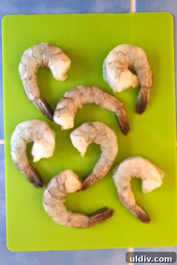 Sweet and Spicy Korean BBQ Shrimp 3 raw extra jumbo shrimp
