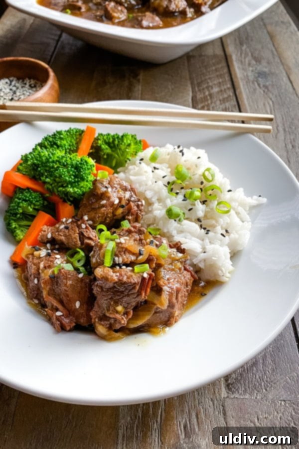 close up of a single serving of a one pan dinner