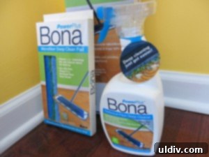 Bona PowerPlus Review and Giveaway The Secret to Gleaming Floors 2 Hardwood floor cleaning tools by Bona