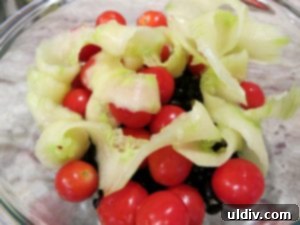Gourmia Spiralizer Review New Year Delights Kid-Friendly and Chic 7 Cucumber ribbon salad close-up