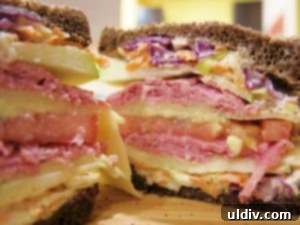 Emerald Feast: My St. Patrick's Day Sandwich 2 Delicious St. Patrick's Day Corned Beef and Cashel Blue Sandwich