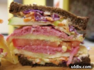 Emerald Feast: My St. Patrick's Day Sandwich 14 Gourmet St. Patrick's Day sandwich served with coleslaw