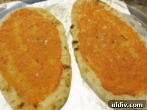 The Naan Sandwich: Decadence, Flavor, and Modern Craze 4 Naan Spread with Red Pepper Dip, Ready for Toppings