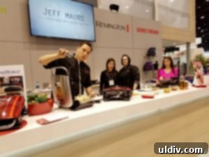 Culinary Meets Code: Show Highlights 13 Chef Jeff Mauro conducting a cooking demonstration