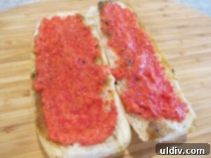 Memorial Day Sausage Sandwich Sizzle Not Your Average Pigs in a Blanket 10 Bread roll with roast red pepper dip spread inside