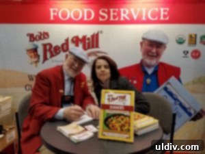 2017 National Restaurant Association Show: Culinary Kaleidoscope 14 The author with Bob Moore, founder of Bob's Red Mill, a leader in natural foods