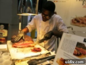 2017 National Restaurant Association Show: Culinary Kaleidoscope 16 A portion of tender, flavorful Wagshal's smoked brisket