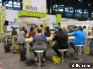 2017 National Restaurant Association Show: Culinary Kaleidoscope 6 Participants actively engaged in a hands-on culinary session at the Foodamental Studio