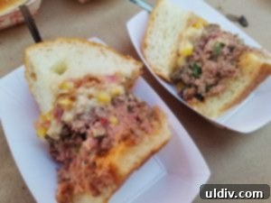 Culinary Fight Club Blended Burger Challenge: Fierce Flavors, Noble Cause 13 Knife & Tine's blended burger