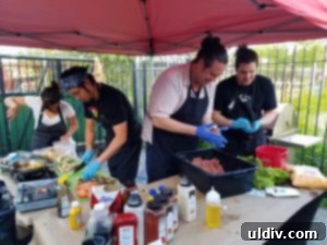 Culinary Fight Club Blended Burger Challenge: Fierce Flavors, Noble Cause 6 Chef Won Kim cooking