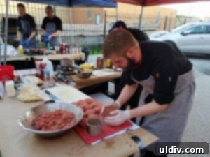 Culinary Fight Club Blended Burger Challenge: Fierce Flavors, Noble Cause 10 Knife & Tine chefs grilling