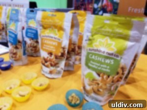 Sweets & Snacks Expo 2017: National Candy Month's Grand Opening 4 Premium cashew nuts from Sunshine Nut Company, roasted and seasoned in Mozambique