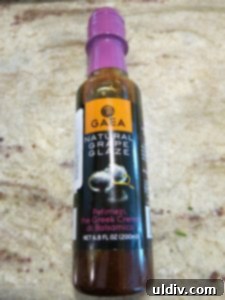 Lighten Up Your 4th of July Grill: Chicken, Tomato, and Arugula Salad for Burgers and Dogs 7 GAEA Natural Grape Glaze bottle