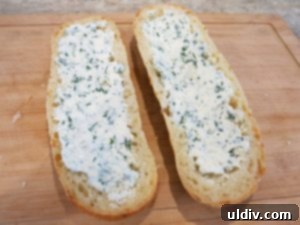 When life gives you eggplants, elevate them into an irresistible sweet pepper panino. 11 Baguette halves prepped with feta, sour cream, and watercress spread
