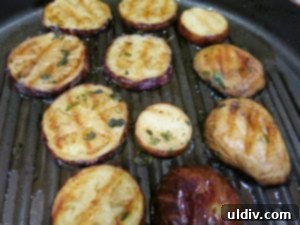When life gives you eggplants, elevate them into an irresistible sweet pepper panino. 7 Perfectly grilled eggplant and mushroom slices