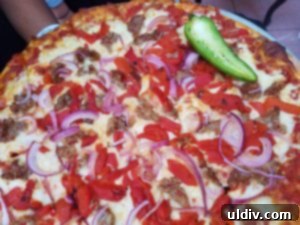 Elevate Your Weekend: Chicagoland's Best Events, Including Rooftop Magic 8 Close-up of Eat Your Veggies deep dish pizza