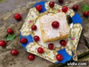Sour Cherries: Summer's Ruby Legacy of Flavor 12 A slice of sour cherry sponge cake, revealing its moist texture and the vibrant red cherries embedded within.