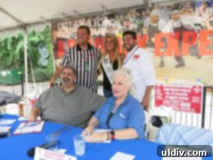 My Culinary Fight Fest An Epic Journey 11 Judges Ina Pinkney, Massimo Gaffo, and Gary Wiviott with Mrs. United States 2017, Lauren Ziegler.