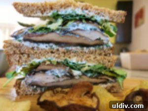 Power Up Your Winter with a Vegetarian Mushroom Watercress Sandwich 12 Three Mushroom and Watercress Sandwich Ready to Eat