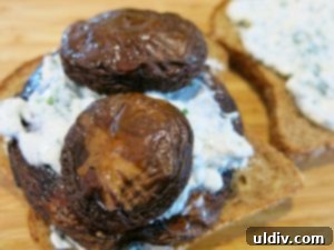 Power Up Your Winter with a Vegetarian Mushroom Watercress Sandwich 8 Layering Mushrooms and Asparagus
