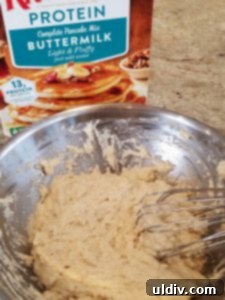Krusteaz Protein Buttermilk Pancake Mix package
