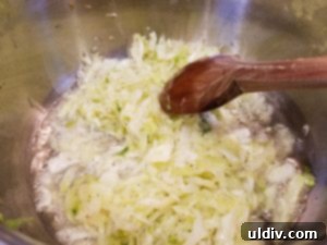 Sautéed shredded cabbage