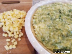 Freshly baked St. Patrick's Day tart