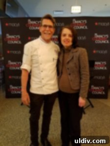 Chef Rick Bayless with children at a cooking class
