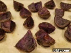 Aloha Purple Potato Pepper Burst 5 Fresh Herbs for the Salad Dressing