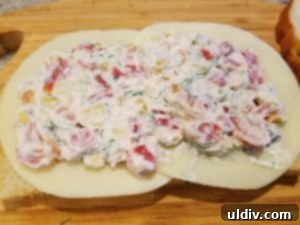 Grilled Veggie Panino Still My First Flame 11 A generous layer of creamy grilled vegetable and dill mixture spread over mozzarella on bread