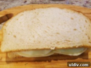 Grilled Veggie Panino Still My First Flame 13 The assembled panini, ready for grilling, with all layers in place