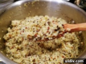 Elevated Quinoa Patties for Your Best Vegetarian Life 5 Cooked quinoa in a bowl