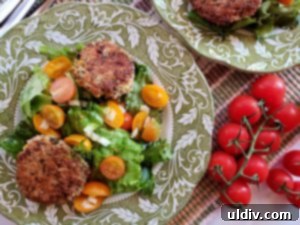 Elevated Quinoa Patties for Your Best Vegetarian Life 10 Close-up of a delicious quinoa patty