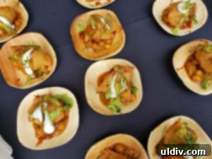Chicago Gourmet: Stellar Tradition, Fork-Rocking Chicago Style 5 Vegetarian Samosas with okra chips and raita from Gaylord Fine Indian Cuisine