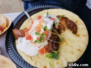 Chicago Gourmet: Stellar Tradition, Fork-Rocking Chicago Style 9 Mini Pork Gyros from Piggie Smalls Gyro Shop at Mariano's Tasting Pavilion