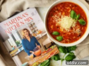 The Martina McBride Cookbook Giveaway has Ended: Bringing Home the Best Flavors 9 Hearty and beautiful Lasagna Soup, a family favorite recipe