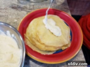 Nielsen-Massey Vanilla Dreams: My Spring Crêpe Casserole Recipe 10 Stuffing thin crêpes with creamy ricotta filling
