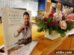 Five Culinary Game Changers from Chef Fabio Viviani at Macy's 3 Chef Fabio Viviani engaging with the audience during his cooking demonstration, full of energy and charm.
