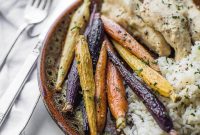 Sweet and Savory Oven-Roasted Carrots with Honey and Herbs
