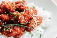 Sticky Sweet & Spicy Chicken Recipe for Dinner