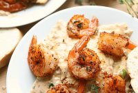 Blackened Shrimp with Cheesy Ravioli Pasta Recipe