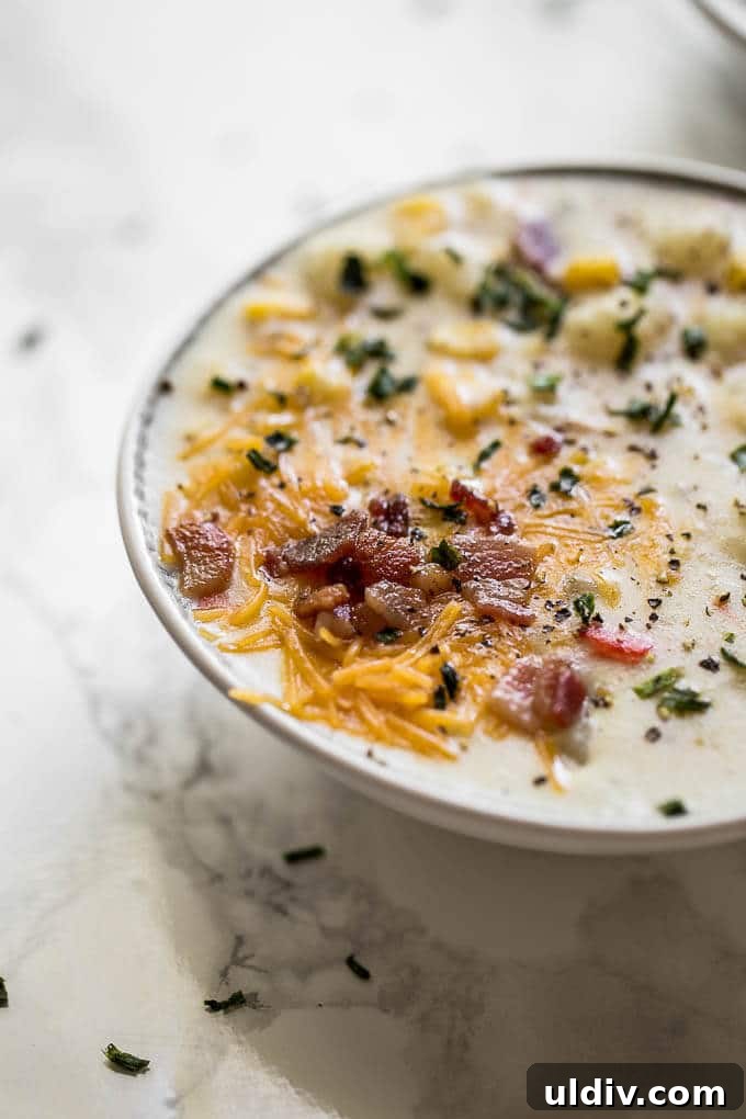 Instant Pot Cheesy Corn and Hashbrown Chowder Instant Pot Cheesy Corn and Hashbrown Chowder
