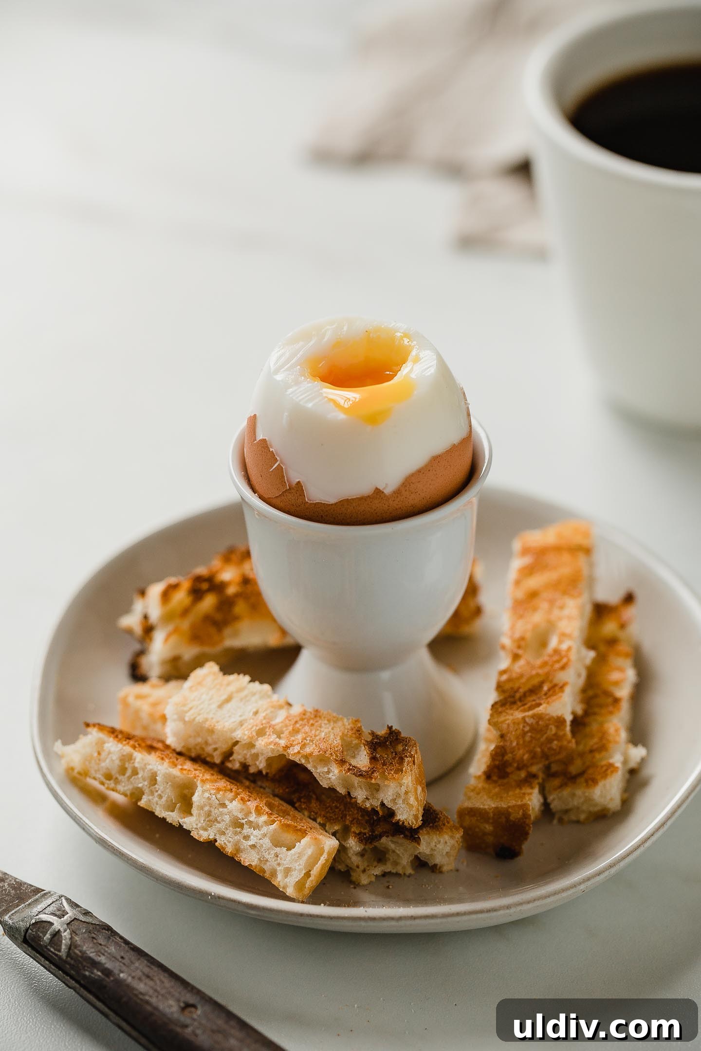 Instant Pot: How to Make Perfect Hard and Soft Boiled Eggs 3 Instant Pot Soft Boiled Eggs in egg cup